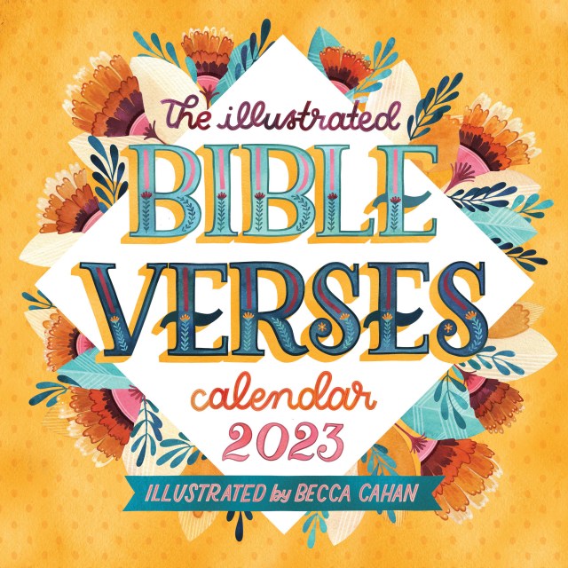 The Illustrated Bible Verses Wall Calendar 2023