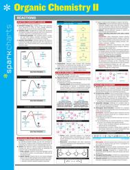Organic Chemistry II SparkCharts